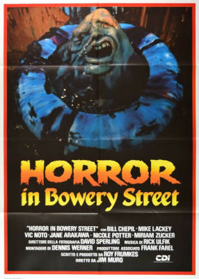 Horror in Bowery Street